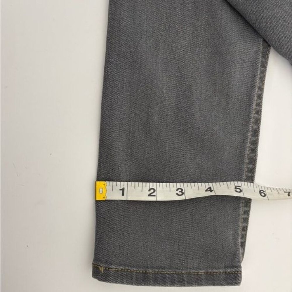 Carhartt Layton Jeans Women’s 12 Slim Fit Gray Streetwear Festival Minimalist - Picture 9 of 12